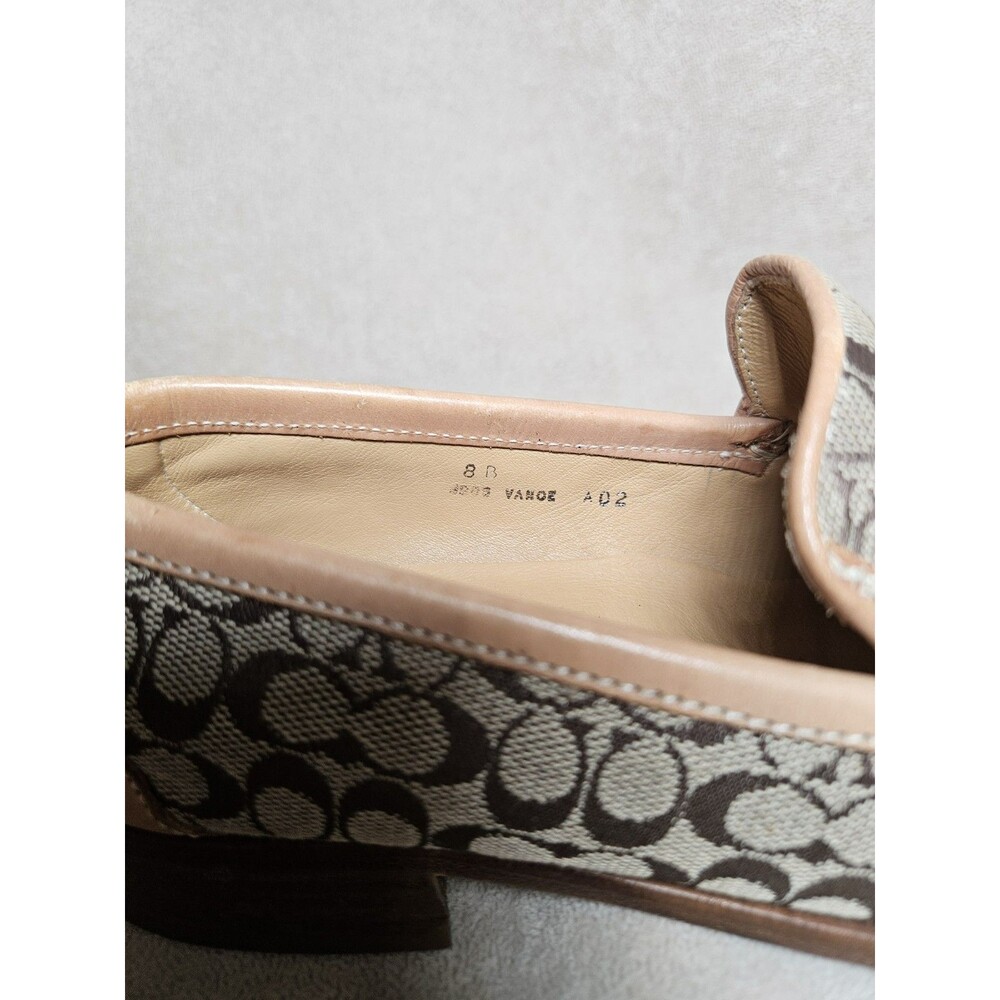 Coach Signature Jacquard Loafers in Brown and Tan - Picture 15 of 16